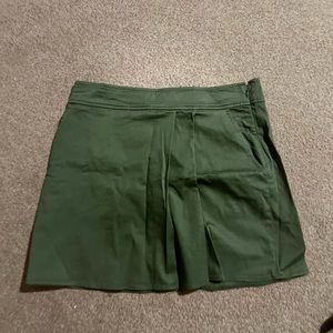 Mini skirt olive green